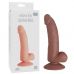Фаллоимитатор SEDUCER Spirited Dick на присоске шоколадного цвета