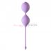 Вагинальные шарики в силиконовой оболочке violet fantasy со смещенным центром тяжести