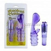Вибромассажёр rocket ticklers фиолетовый Вибромассажёр rocket ticklers фиолетовый