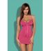 Соблазнительная и эротичная комбинация Blackardi chemise & thong розового цвета Соблазнительная и эротичная комбинация Blackardi chemise & thong розового цвета